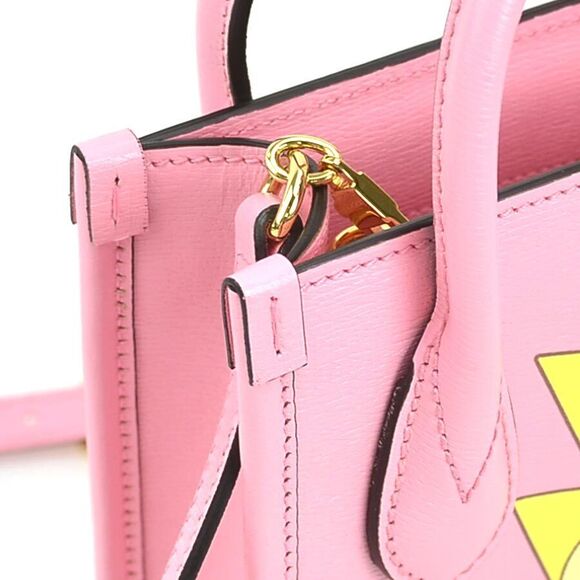 Auth Gucci Shoulder Bag Handbag Pink #160534G86B - Picture 6 of 15